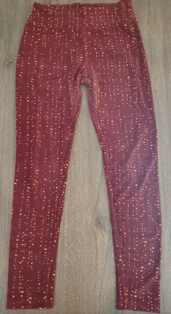 Rare maroon Lularoe leggings